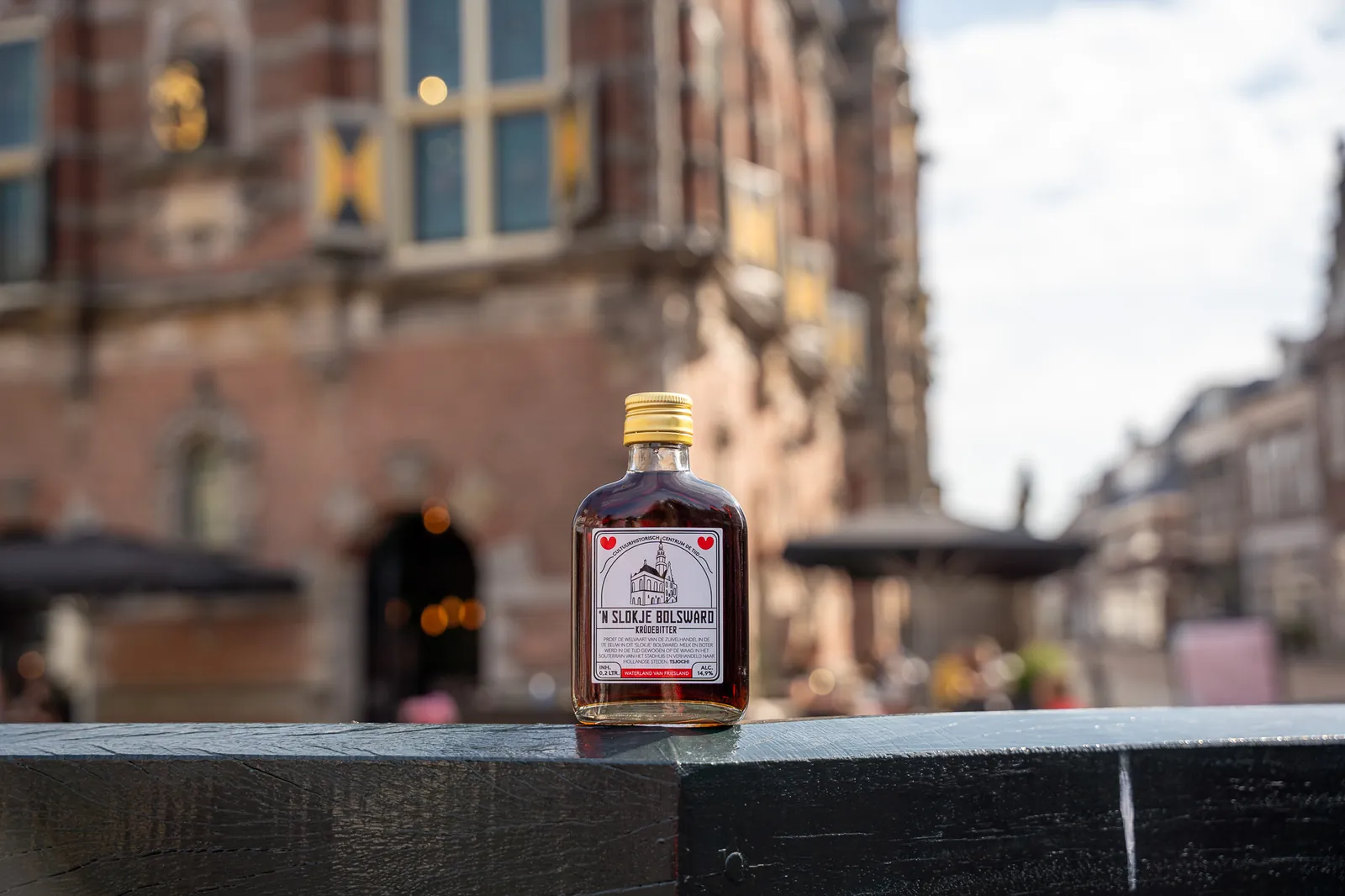 Productfotografie: streekproduct in de binnenstad van Bolsward