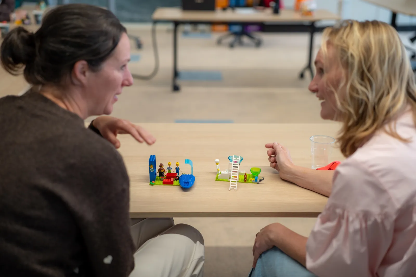 Workshopbegeleiding vastgelegd tijdens een teamsessie